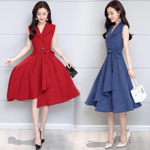 Stinlicher Summer Linen Dresses