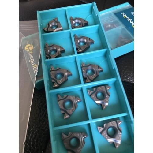Taegutec 16ERM AG60 TT9030 /16ERM AG55 TT9030 carbide inserts CNC blade lathe tool