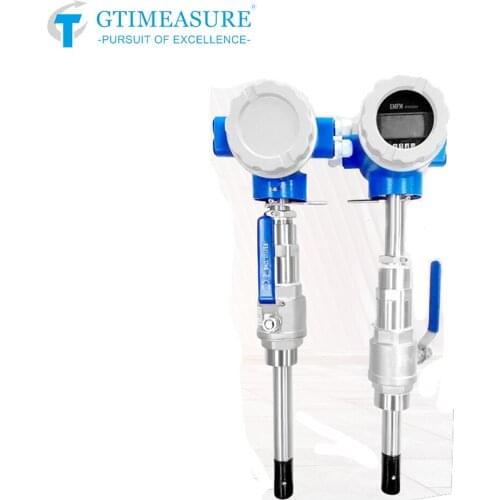 Insertion Magnetic Flowmeter Integrated Electromagnetic Flow Meter For Sewage Waste Water Measurement 4-20mA RS485