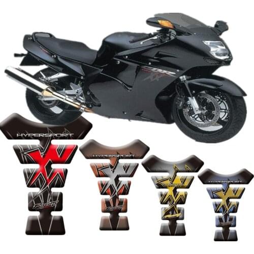Motorcycle 3D Fuel Tank Pad Protective Stickers Decals For Honda CBR1100XX Blackbird 1996-2007 Stickers