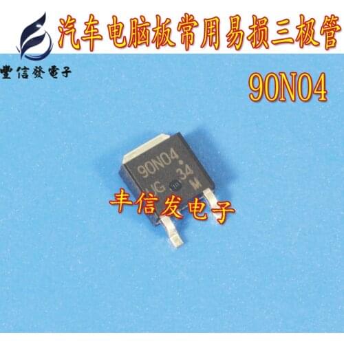 10PCS/LOT 90N04 TO252 Automotive Chip Transistors For BMW N55N20 Engine Computer Perceptible Chips