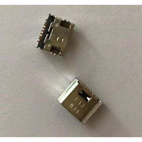 100PcsLlot Micro Mini USB Jack Socket Connector Charging Port For Samsung Core Prime G360 G361F Tab E T560 T561 T580 T585