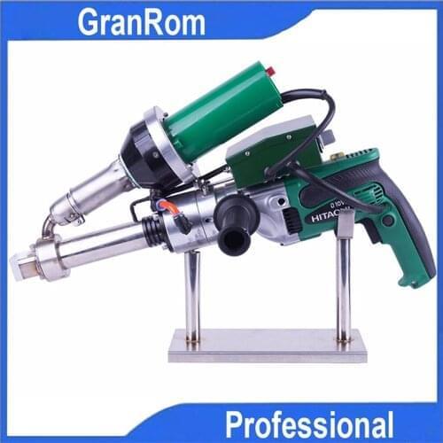 110V Handheld Plastic Welding Extruder Extrusion Gun for PP HDPE LDPE Hand Extruder Gun Plastic Welding Machine Kit
