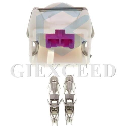 2 Sets 2 Pin 144473-8 Automotive Car Speaker Cable Socket Electrical Female Connector For Peugeot Citroen C4 C6