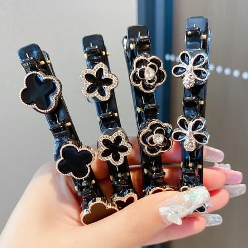 2Pcs/Set Korean Solid Large Hairpin Elegant Acrylic Barrette Crab Headwear For Women 2021 Summer New