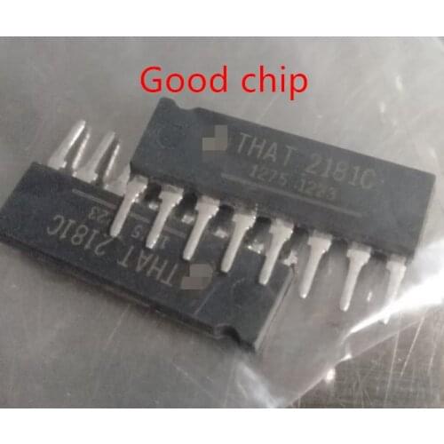 2PCS THAT2181C THAT2181 2182 SIP-8 Adjustable IC voltage control amplifier New original parts