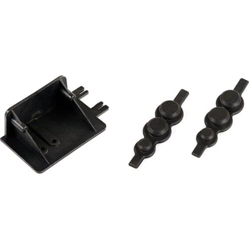 3 Pcs for 1/8 HPI Racing Savage XL FLUX TORLAND Brushless Parts, 1 Pcs Electric Adjustment Base & 2 Pcs Dustproof Caps