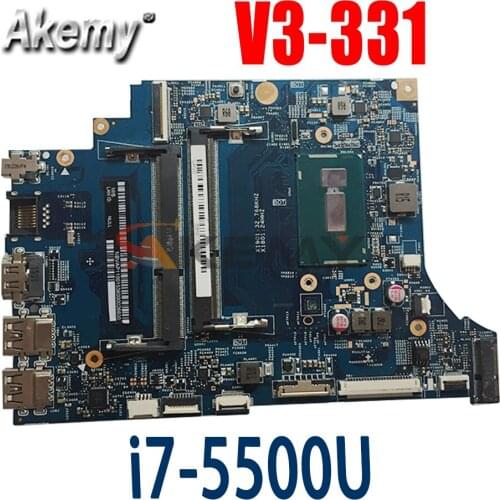 Akemy laptop Motherboard For ACER Aspire V3-331 i7-5500U Mainboard 13334-1 SR23W DDR3