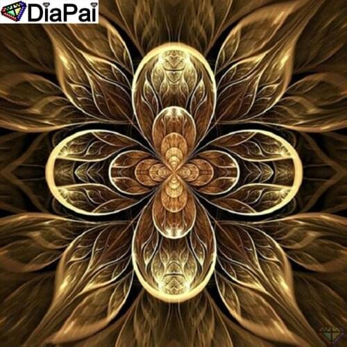 DiaPai Diamond Painting 5D DIY 100% Full Square/Round Drill "Mandala flower" Diamond Embroidery Cross Stitch 3D Decor A25001
