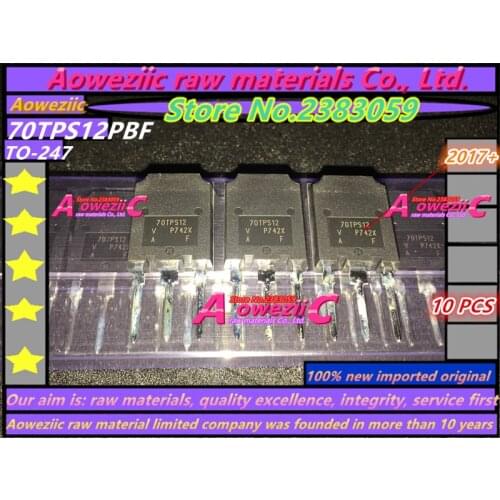 Aoweziic 2017+ 100% new imported original VS-70TPS12PBF 70TPS12 70TPS12PBF TO-247 one-way SCR 70A 1200V