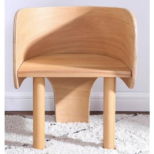 Solid wood Children Chair Cute elephant cartoon stool Study chairs