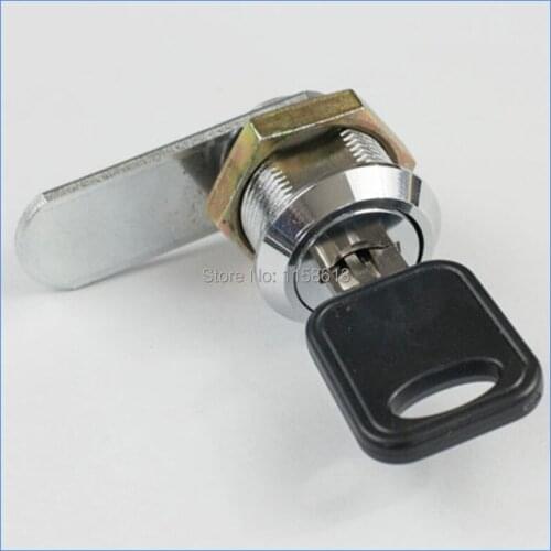 10 pieces 16mm keyed alike hex nut fixed flat key showcase cupboard cabinet cam lock