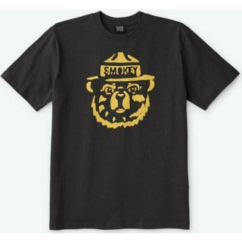 CC Filson Smokey Bear Short-Sleeve T-Shirt Black - Small Medium Large & XL NEW
