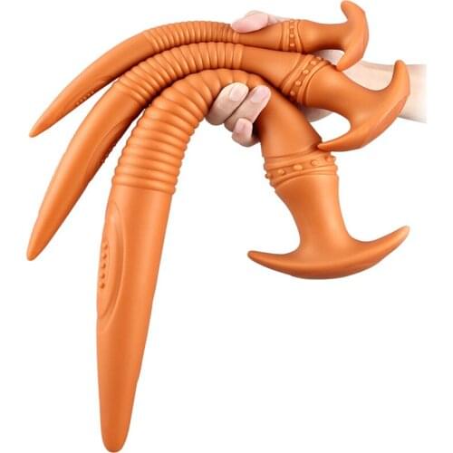 Deep Anal Dildo Strap On Masturbators Sex Toys For Women /Men Butt Plug Dildos Dildos Long Pull Bead Prostate Massage Anal Plug