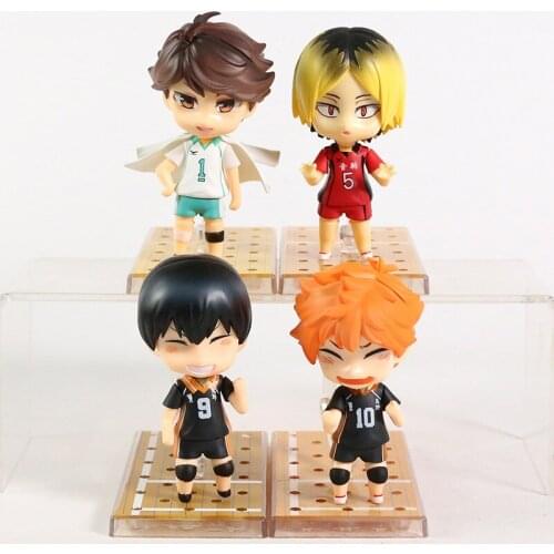 Haikyuu!! Hinata Shoyo 461 kageyama tobio 491 Oikawa Tooru 563 Kozume Kenma 605 PVC Action Figure Collectible Model Toy