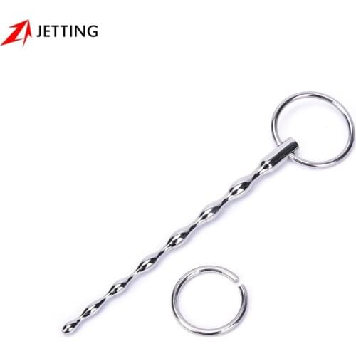 Urethral sound toys,smooth stainless steel catheter,urethral plug,male sounding dilator,penis plug 130cm