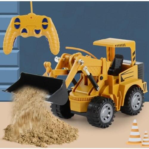 Remote Control Simulation Excavator Engineering Car Model Children Toy Gift