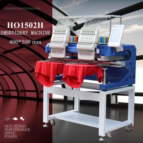 China 10 years service ! New condition sale 2 head embroidery machine factory good price multi function like ZSK HAPPY machine