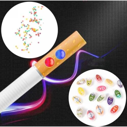 Hot 50/100/200Pcs Mix Fruit Flavor Menthol Capsule Mint Beads Explosion Pops Cigarette Filter Brush Ball for Smoking Accessories