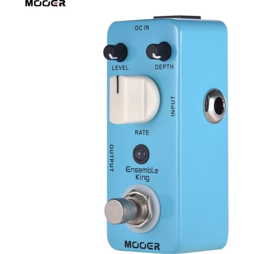 Mooer Guitar Effects Pedal True Bypass Analog Chorus Sound MCH1 Ensemble King Effect Processor Chorus For Electric Guitar Pedal