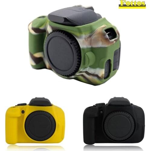 Nice Soft Silicone Rubber Camera Case For Canon EOS 700D 650D 600D DSLR body Protector cover