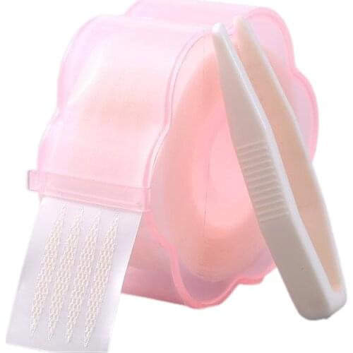 Invisible Double Eyelid Tape Self-Adhesive Lace Eyelid Stickers Slim/Wide Waterproof Fiber Eye Lift Strips For Eyelid 144-360Pcs