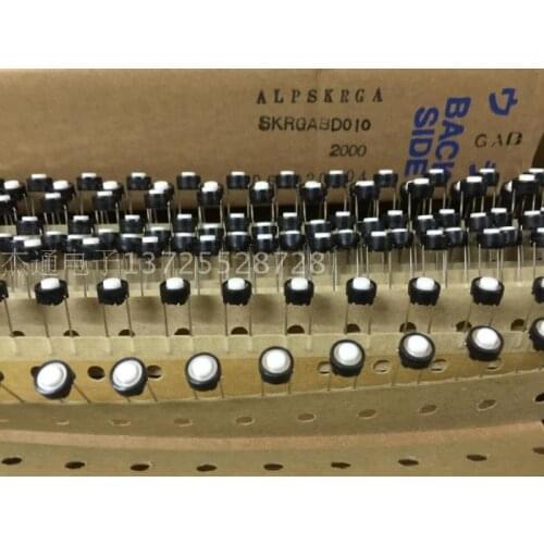 New Original Japan ALPS 6.2mm round pin SKRGABD010 2 feet touch switch 6 * 6 * 4.3