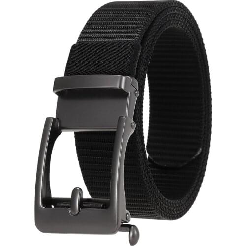 New High Quality Fashion Male Alloy Buckle Nylon Woven Belt Mens Cloth Buckle Belt LY136-24913-1 Luxury Belt Designers Men