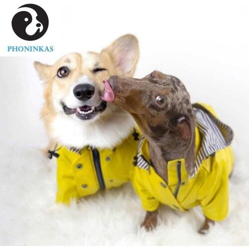 Pet Dog Clothes for Puppy Adidog Windproof Dog Jacket Rainproof Dog Raincoat French Bulldog Sport Hoodies Jackets Popa Perro