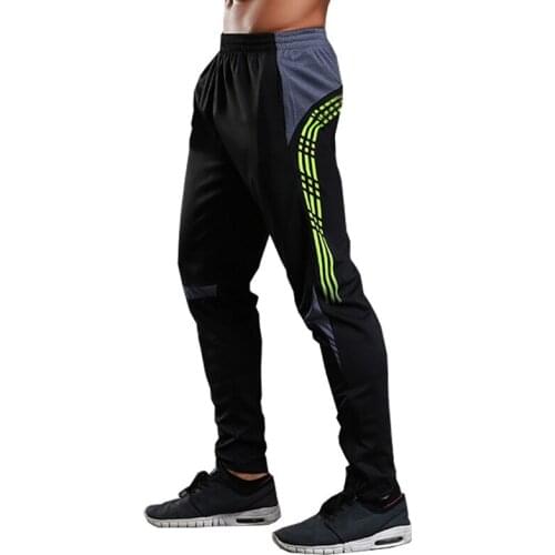 Top Quality Professional Soccer Training Pants Slim Skinny Football Running Pants Quick Dry Mens Fitness Sport Long Trouser
