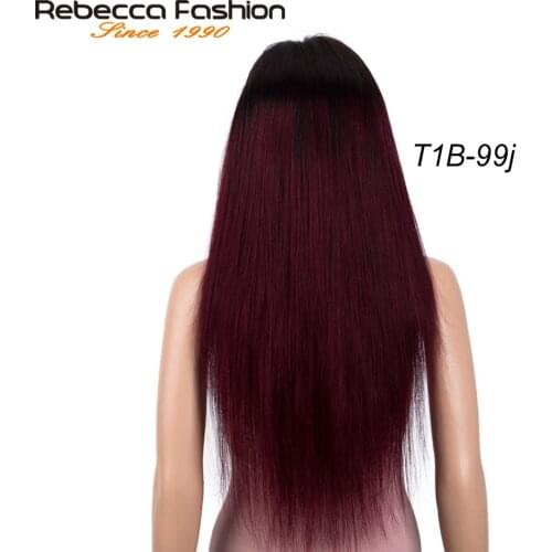 Rebecca 30 inch 4x4 lace Closure Wig Remy Straight Ombre Honey Blonde Lace Closure Wigs Brazilian Color Hair 150/180Density