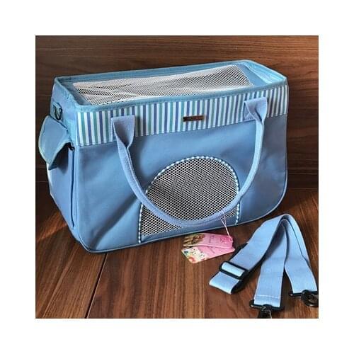 Pet Travel Portable Bag Small Animals Handbags Breathable Mesh Non-Deform-able Teddy Chihuahua Pet Carrier For Cat Dogs