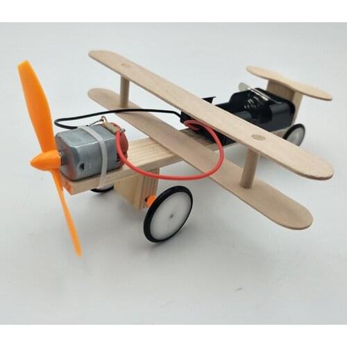 Science small make small invention DIY electric scooter aircraft equipment science experiment toys popular science model departm
