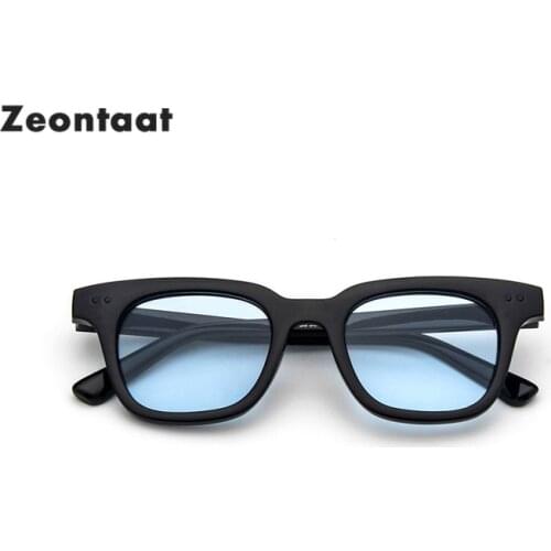 Retro Square Sunglasses Women Mens Purple Blue Yellow Candy Color Lens Sunglass Women Goggles Glasses Shades Lunette Oculo