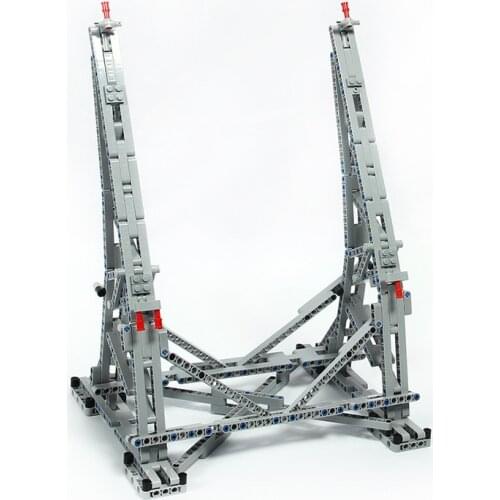 IN STOCK MOC 05132 05007 05142 05033 81085 film Model Vertical Display Stand Bracket Building block brick chrismas gifts toys