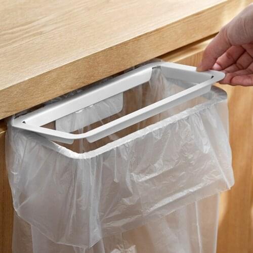 High efficiency China hangable garbage rack white detachable kitchen trash can