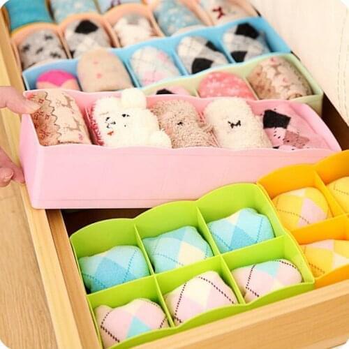 Storage Boxes Underwear Divider Drawer Lidded Closet Organizer Ropa Interior Organizador For Ties Socks Shorts Bag
