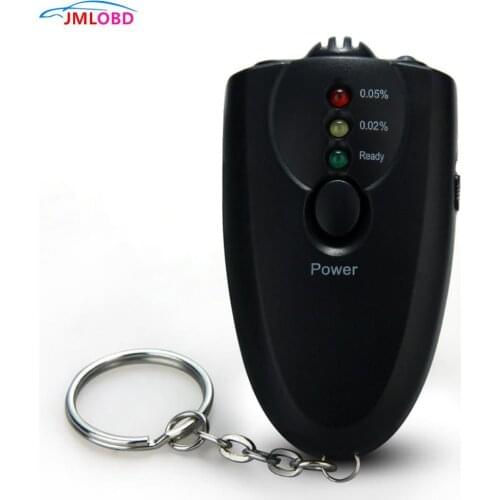 New Arrival Digital Breathalyzer Keychain Breath Alcohol Tester Professional Alcohol Content Detector alcohol Analyzer