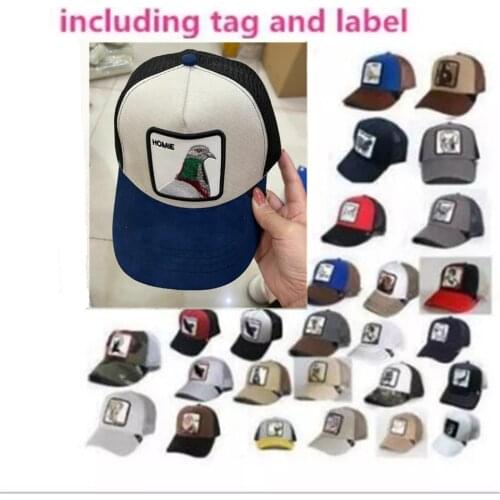 GOORIN BROS COCK Baseball Cap Animal Embroidery Anime Cute Embroidery Summer Mesh Mens Ms. Outdoor Sunshade hats-A13