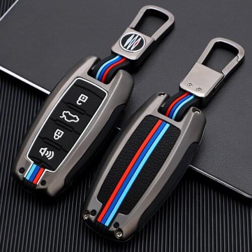Zinc Alloy Car Remote Key Case Cover Holder Shell For Great Wall Haval Hover H1 H4 H6 H7 H9 F5 F7 H2S GMW Coupe Auto Accessories