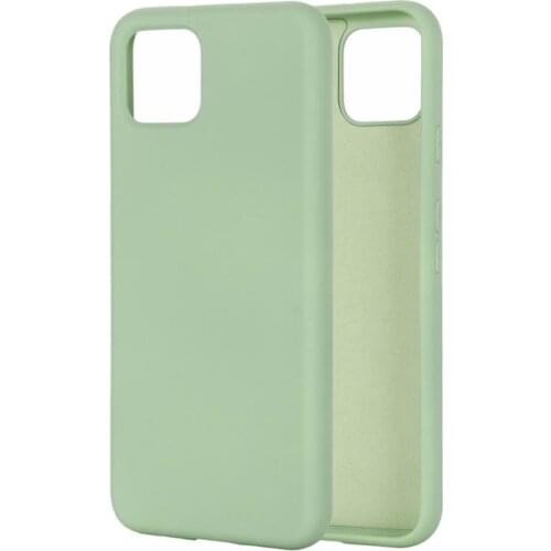 Liquid Silicone Scratch-resistant Phone Cover Comfortable Full Covered Shockproof Protective Case Compatible with Google Pixel 4