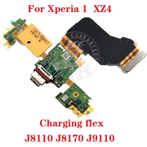 For Sony Xperia 1 XZ4 J8110 J8170 J9110 Original new USB Charging Charger Port Dock Connector Flex Cable