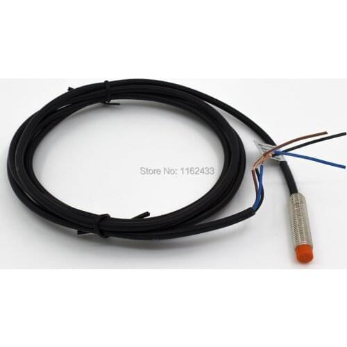 PR08-2DP M8 2mm sensing DC PNP NO full view proximity switch PR08 series proximity sensor