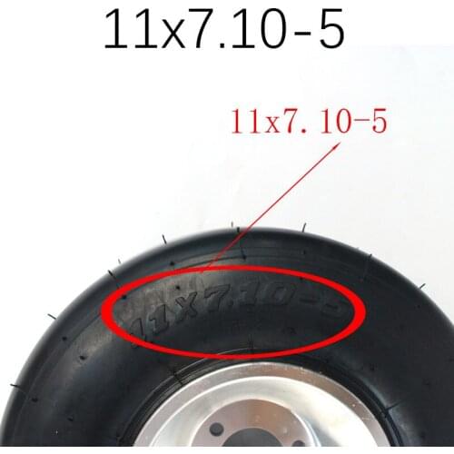 Hot sale good quality Good Reputation 11x7.10-5 Tyres Fit for ATV Beach Car Go Kart Knobby Scooter Accessories