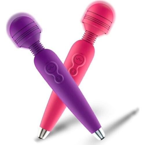 Multi-Frequency Magic Wand Clit Vibrator Clitoral Stimulator Female Masturbator G-Point Sex Toys For Couple Men Sex Tools