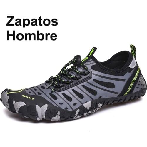 Unisex Beach Shoes Plus Size Sneakers Five Finger Water Shoes Quick Dry Swimming Diving Non-slip Aqua Shoes Men Zapatos Mujer