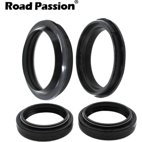 Motorcycle 43x55x8/9.5 Front Fork Damper Shock absorber Oil Seal and Dust Seal For Kawasaki KDX250 KLX250R KLX250S KLX300 97-07