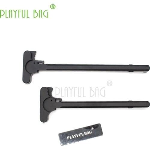 Playful bag 2PCS AR10 308 M4 AR15 Charging Handle CS Puller Handle 17.4CM 20.4CM CS Game Toys Accessory Jinming LA11