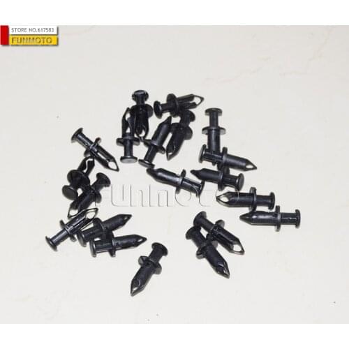 25 pcs plastic rivets suit for CFMOTO /CF500/CF600 parts code is 9060-040310