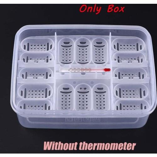 Practical Plastic 16 Grids Plastic Reptiles Egg Incubator Tray Lizard Snake Eggs Hatcher Box Incubation Tool Terrariums